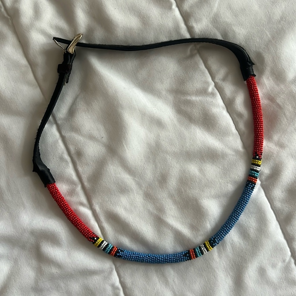 Beaded belt